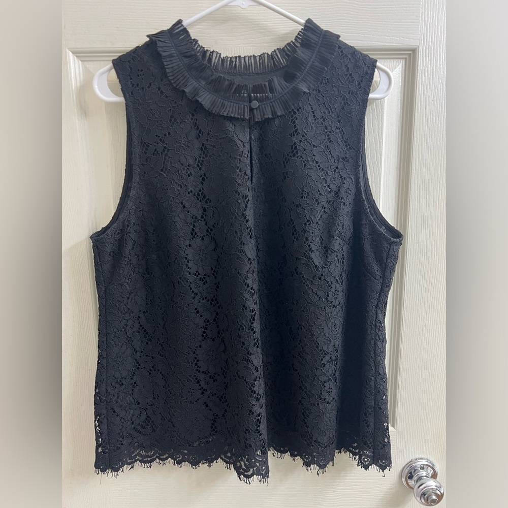 J.Crew Lace Blouse Top Women's XL Dressy Workwear